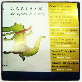 Semana da musica infantil na feira do libro da coruña