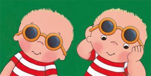 Ilustración interior de ¿Qué esconde el pequeño Edu?