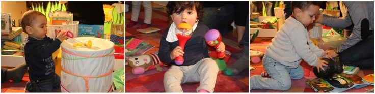 Diversidade de contidos na Bebeteca Ágora