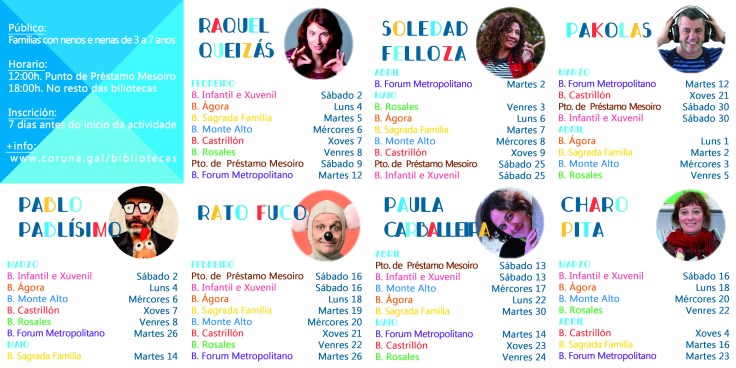 Calendario os favoritos de